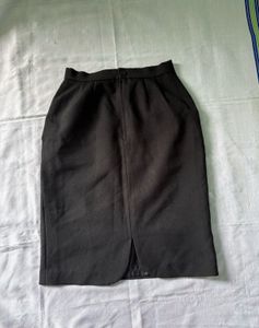Classic Black Pencil Skirt