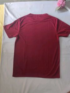 Maroon arround-Neck T-Shirt👚
