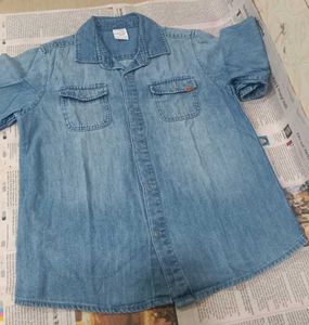 Classic Blue Denim Shirt