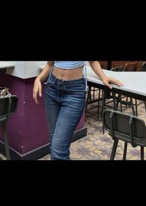 bootcut denim jeans