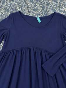 💙NAVY BLUE KURTI SET 💙