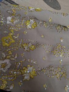 Embroidered Georgette dress material