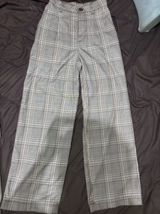 H&amp;M Checkered Wide Leg Pants