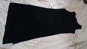Elegant Black Kurta with Golden FoilPrint