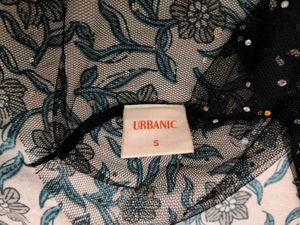 Urbanic Black sheer top