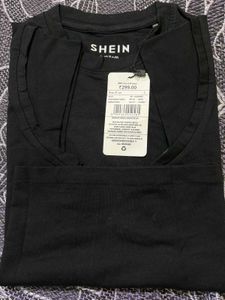Black Shein tshirt