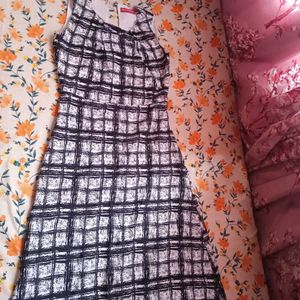 Stylish Checked Kurta