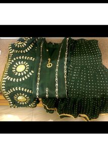 Beautiful Designer Sharara Suit In Pure Crepe