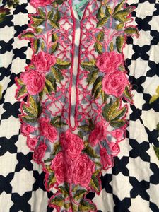 Pakistani Style Embroidered Kurta