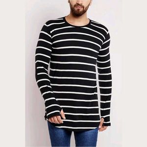 Men's Striped Long Sleeve Shirt
