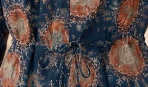 Boho Print A-Line Dress