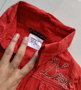 Chic Red Jacket