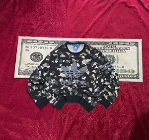 Adidas Camo Crewneck Sweatshirt