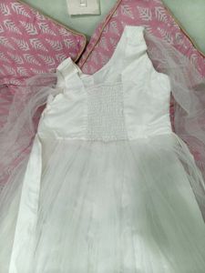 white long gown