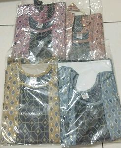 Kurti Nd 3pic Set