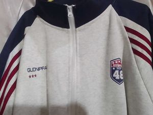 Varsity Style Striped Jacket
