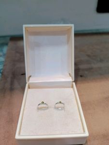 Diamond Bali Pairs Pure Silver