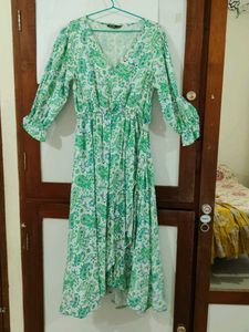 Boho Paisley Print Maxi Dress