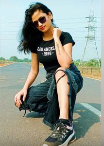 Unique Lace-Up Wide Leg Jeans
