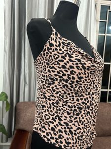 Leopard Print Camisole Top
