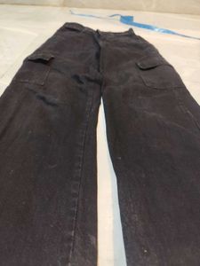 Black baggy cargo Pants
