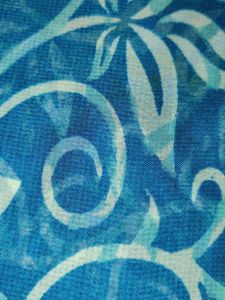 Beautiful Blue Floral Saree