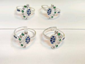 Traditional Silver Toe Rings | Handcrafted