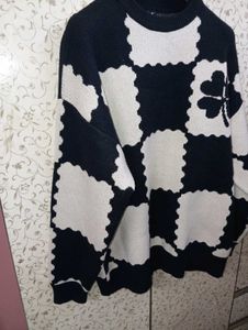 E Y T knitted pullover sweater