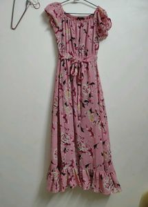 Floral Print Maxi Dress