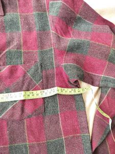 Oversized Woolen Shirt