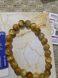 Natural Quartz Cats Eye Bracelet