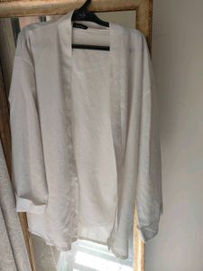 Semi-Sheer Beach Cover Up or Kimono Shrug