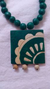 Beautiful handmade pendant set