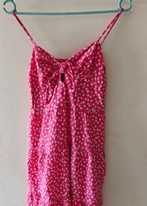 Pink Polka Dot Sundress