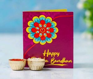 Designer Rakhi Set