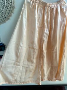 Elegant Peach Embroidered Kurta