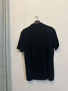 Classic Black Mock Neck T-Shirt 🇩🇪