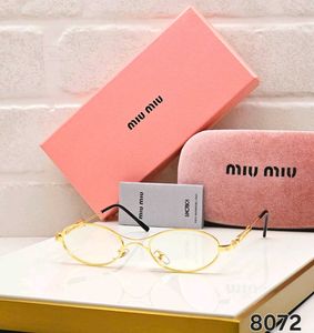Miu Mi Oval Sunglasses