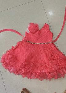 Baby Girl Red Party Dress