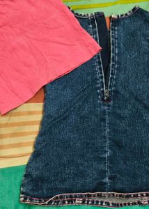 Girl Baby Denim Frock