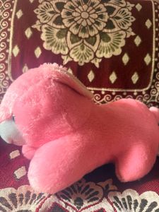 Pink Plush Bunny Toy teddy too