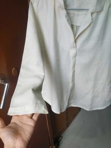 Classic Cream linen shirt