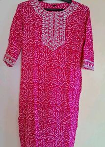 Bandhani Printed Kurti