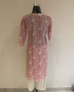 Pink Kurta Set Of 2