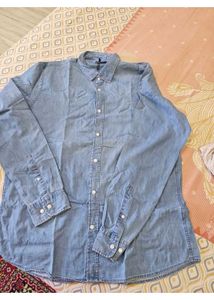 Classic Blue Denim Shirt