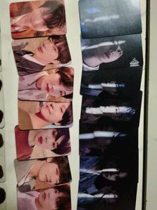 BTS solo Photocards OG merch(7 cards for ₹250)