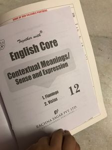 Together With English CBSE study material Class 12