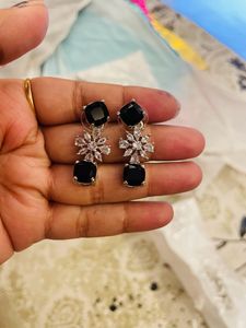 Black Stone AD Necklace