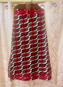 Boho Print Maxi Skirt