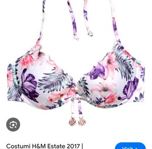 Floral Bikini Top with brief